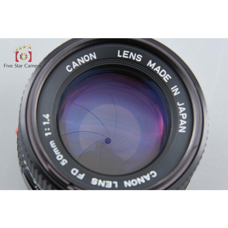 中古】Canon キヤノン New FD 50mm f/1.4の通販はau PAY マーケット