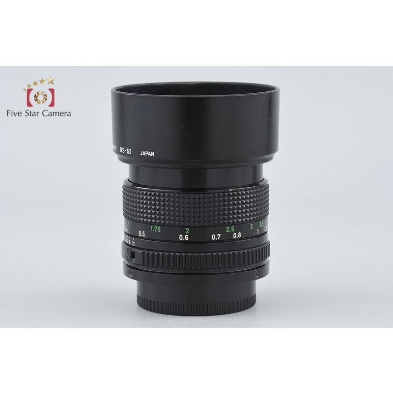 キヤノン（Canon） 【中古】Canon New FD 50mm f/1.4 : 中古カメラの 