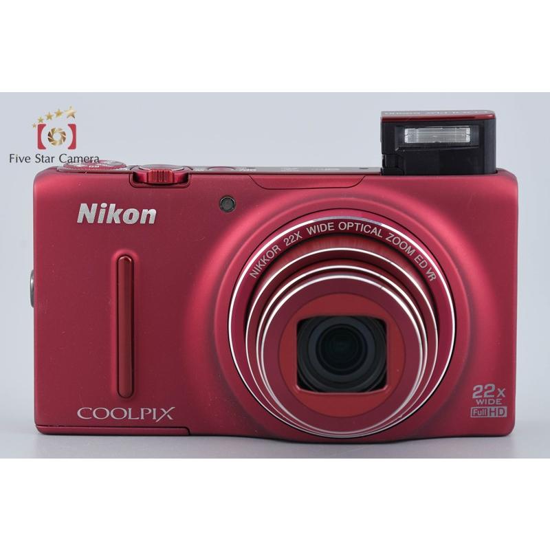 ニコン（Nikon） 【中古】Nikon COOLPIX S9500 ヴェルヴェットレッド