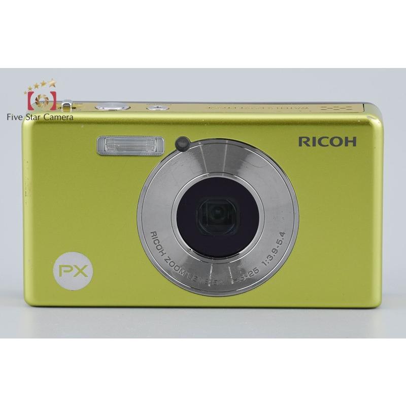 リコー（RICOH） 【中古】RICOH PX ライムグリーン 防水デジタルカメラ