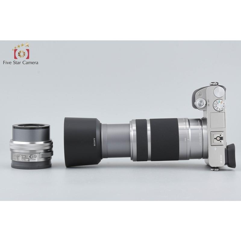 シャッター数1,937枚 SONYミレーラス ILCE-6000 α6000 SONY（ソニー） 【中古】SONY α6000 ILCE-6000 ダブルズームレンズ