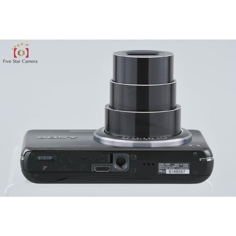 美品 SONY Cyber-shot DSC-WX100 黒 デジカメ コンデジ SONY（ソニー） 【中古】SONY Cyber-shot DSC-WX100 ブラック