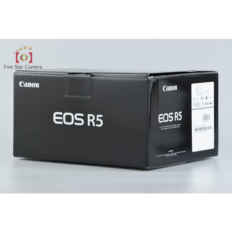 キヤノン（Canon） 【中古】Canon EOS R5 ミラーレス一眼カメラ