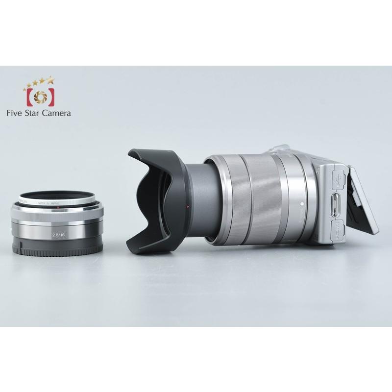 SONY（ソニー） 【中古】SONY α NEX-5 ダブルレンズキット シルバー 元 