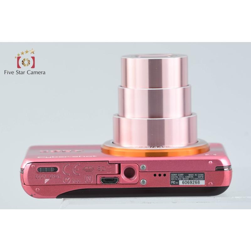 SONY（ソニー） 【中古】SONY Cyber-shot DSC-WX100 ピンク コンパクト