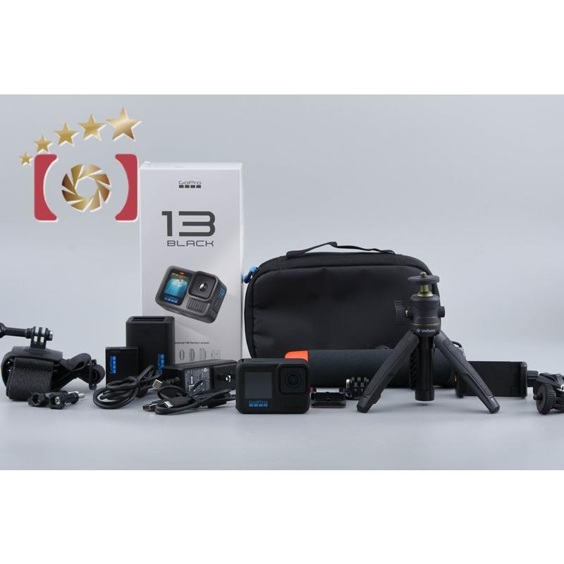 中古】Go Pro ゴープロ HERO 13 ブラック ウェアラブルカメラ 元箱付き 