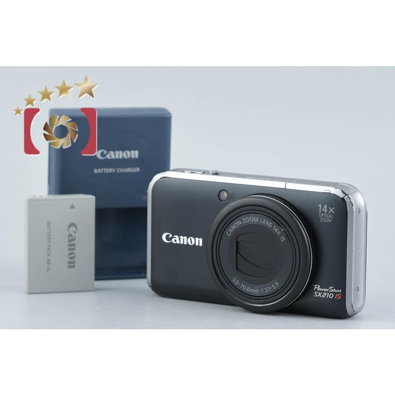 キヤノン（Canon） 【中古】Canon PowerShot SX210 IS ブラック 
