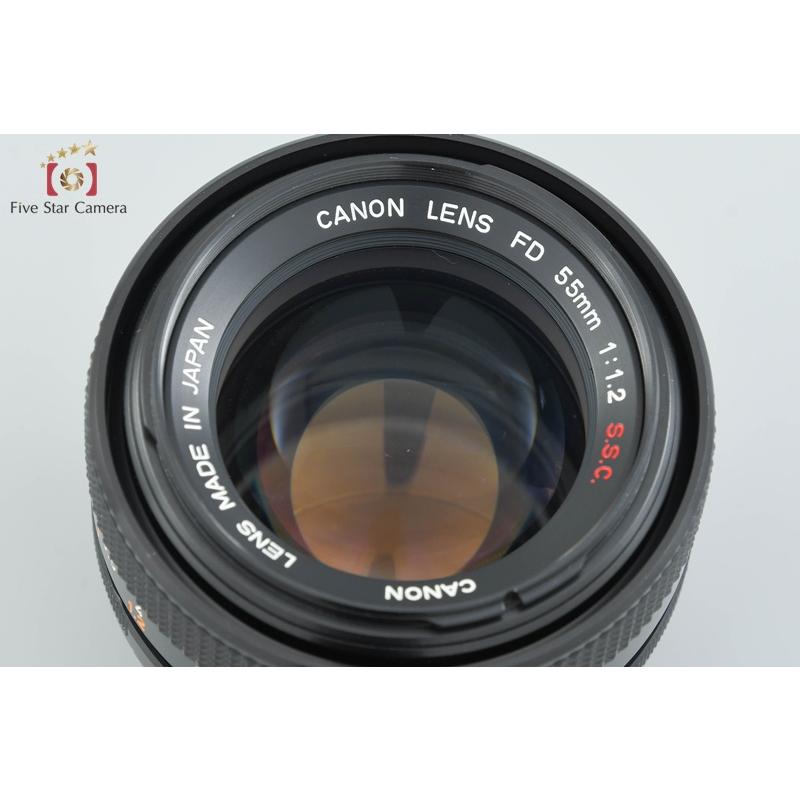 中古】Canon キヤノン FD 55mm f/1.2 S.S.C