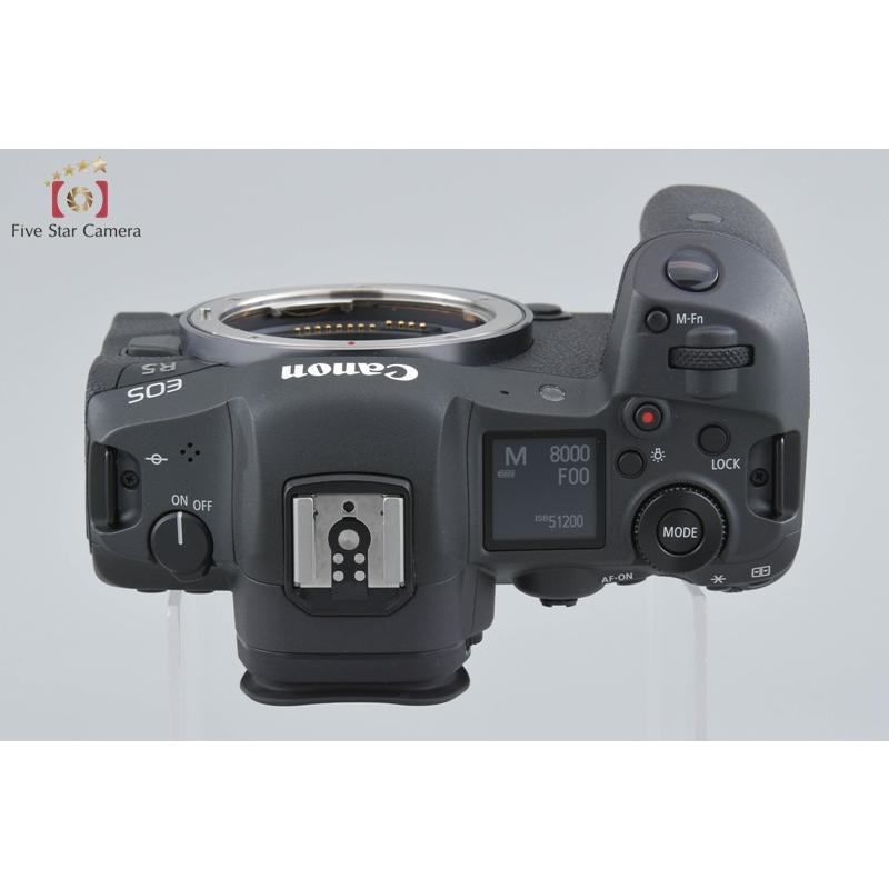 ショット数4,000以下！元箱付き！■ほぼ新品■ CANON EOS R5 キヤノン（Canon） 【中古】Canon EOS R5 ミラーレス一眼カメラ