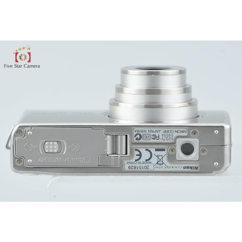 ニコン（Nikon） 【中古】Nikon COOLPIX S510 シルバー コンパクト