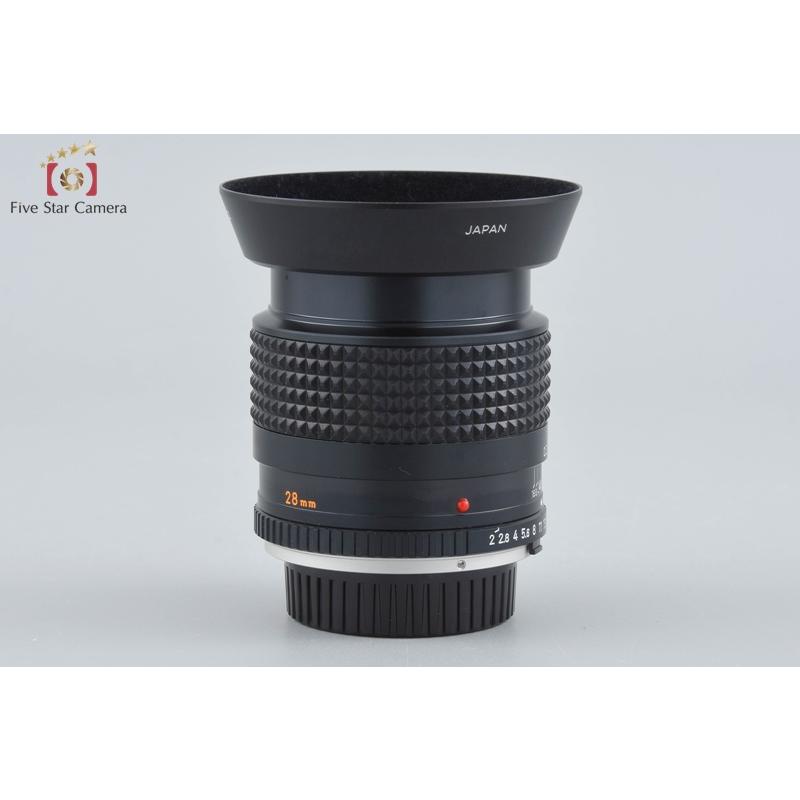 中古】MINOLTA ミノルタ MC W.ROKKOR 28mm f/2 : 中古カメラのファイブ 