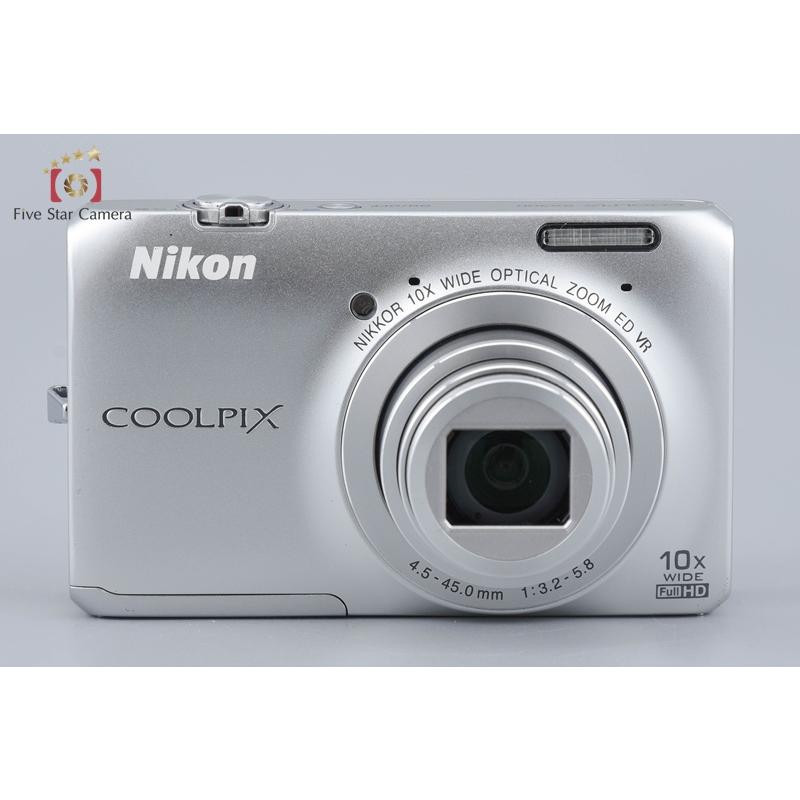 【中古】Nikon COOLPIX S6300 本体 ニコン（Nikon） 【中古】Nikon COOLPIX S6300 クリスタルシルバー