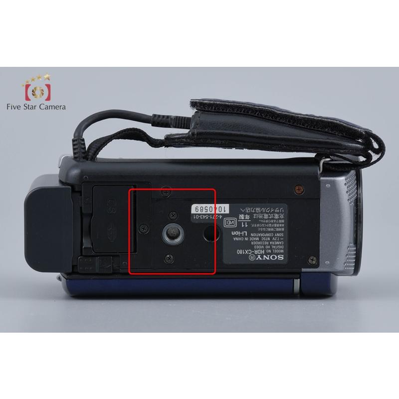 SONY（ソニー） 【中古】SONY ハンディカム HDR-CX180 ブルー ビデオ