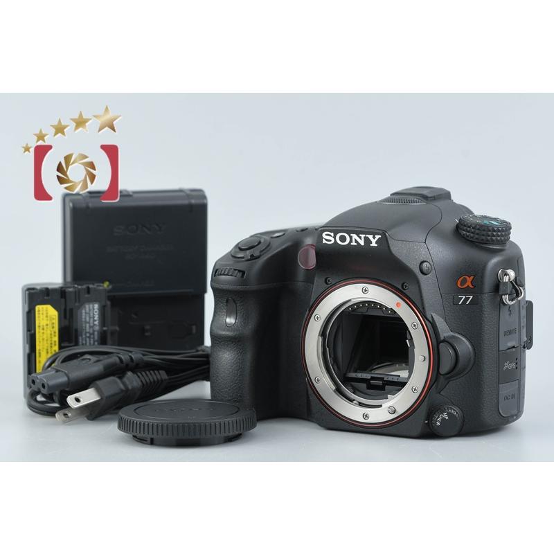 ソニー SONY α77 ボディ SLT-A77V デジタル 一眼レフカメラ 【中古】 SONY（ソニー） 【中古】SONY α77 SLT-A77V デジタル一眼カメラ : 中古