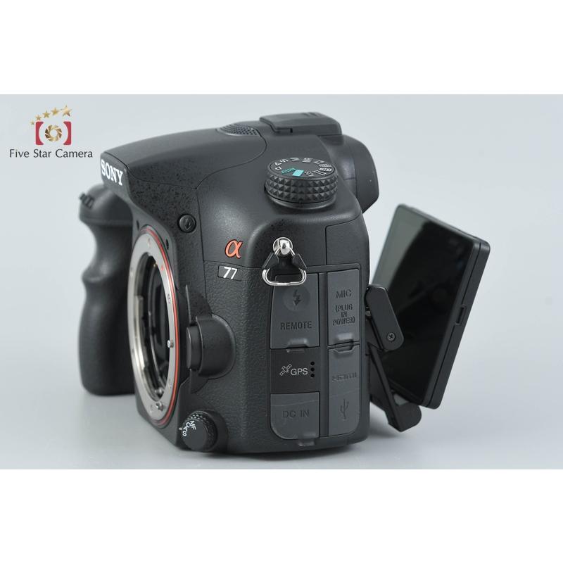 SONY（ソニー） 【中古】SONY α77 SLT-A77V デジタル一眼カメラ : 中古