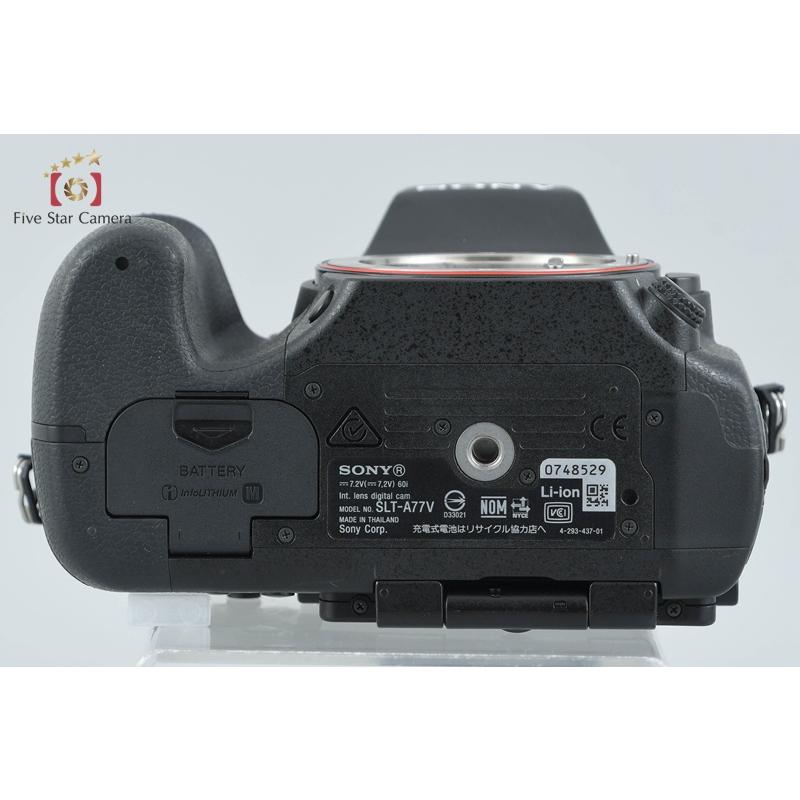 SONY（ソニー） 【中古】SONY α77 SLT-A77V デジタル一眼カメラ : 中古