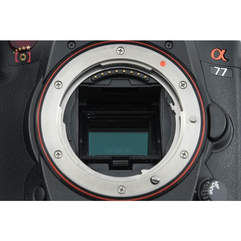 SONY（ソニー） 【中古】SONY α77 SLT-A77V デジタル一眼カメラ : 中古