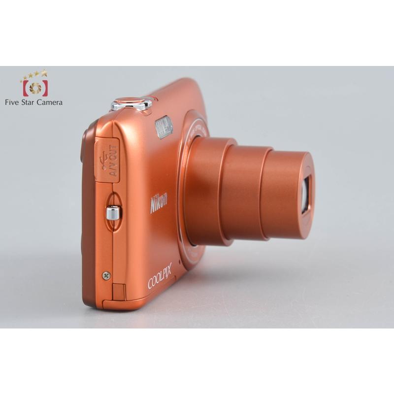 ニコン（Nikon） 【中古】Nikon COOLPIX S3500 アプリコットオレンジ