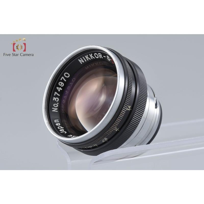 【中古】Nikon ニコン NIKKOR-S.C 50mm f/1.4 ニコンSマウント ニコン（Nikon） 【中古】Nikon NIKKOR-S.C 50mm f/1.4 ニコンS