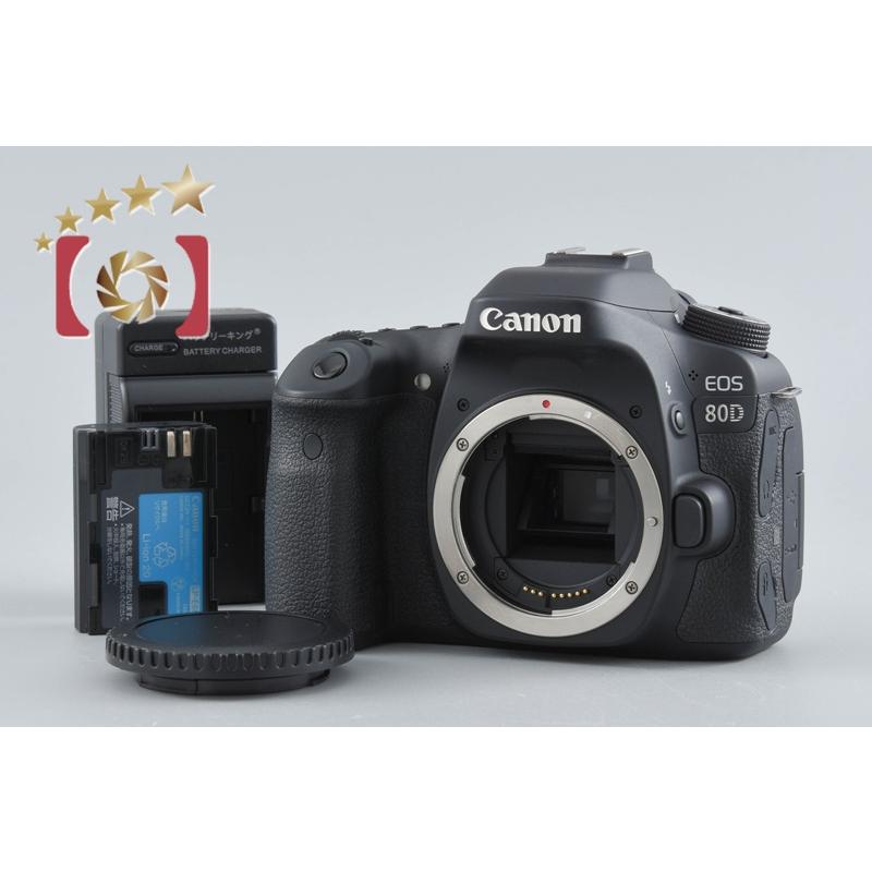 キヤノン（Canon） 【中古】Canon EOS 80D デジタル一眼レフカメラ 