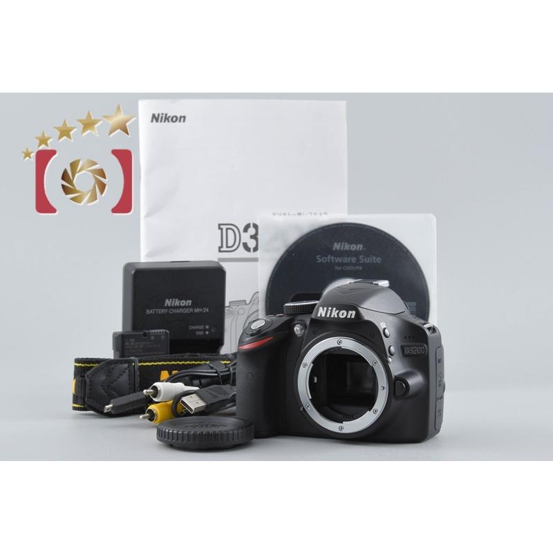 ニコン（Nikon） 【中古】Nikon D3200 ブラック デジタル一眼レフ 