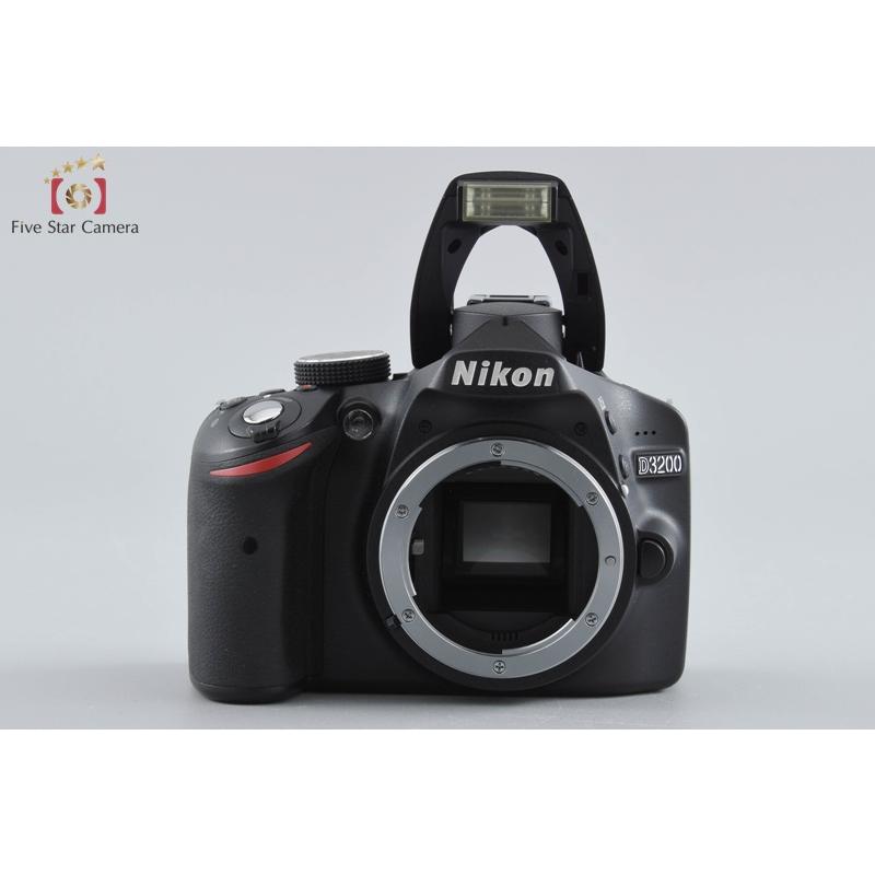 【中古】Nikon ニコン D3200 ブラック デジタル一眼レフカメラ 元箱付き ニコン（Nikon） 【中古】Nikon D3200 ブラック デジタル一眼レフ