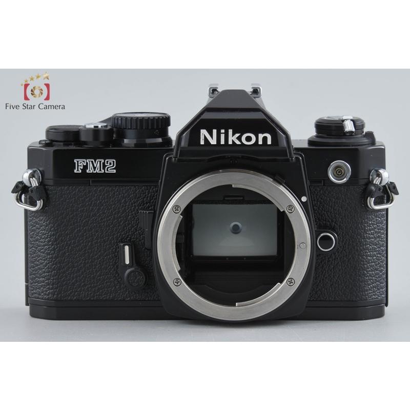 Nikon New FM2 後期 ブラック BODY 一眼レフカメラ ニコン（Nikon） 【中古】Nikon ニュー FM2 後期 ブラック フィルム