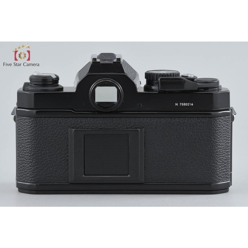 Nikon New FM2 後期 ブラック BODY 一眼レフカメラ ニコン（Nikon） 【中古】Nikon ニュー FM2 後期 ブラック フィルム