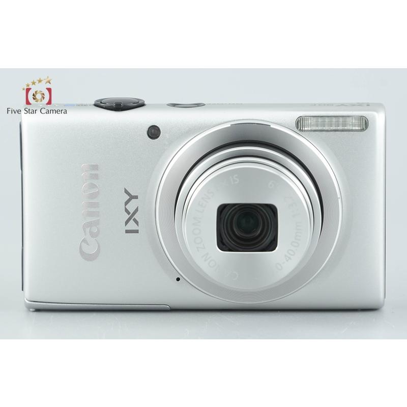 中古】Canon キヤノン IXY 90F シルバー コンパクトデジタルカメラ 