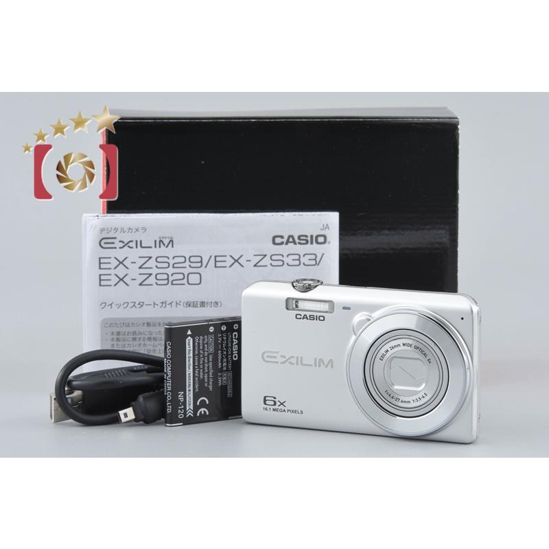 【中古】CASIO カシオ EXILIM EX-ZS29 シルバー コンパクトデジタルカメラ CASIO（カシオ） 【中古】CASIO EXILIM EX-ZS29 シルバー コンパクト