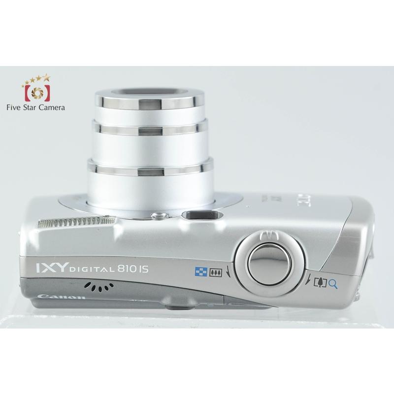 【中古】Canon キヤノン IXY Digital 810 IS シルバー コンパクトデジタルカメラ キヤノン（Canon） 【中古】Canon IXY Digital 810 IS シルバー