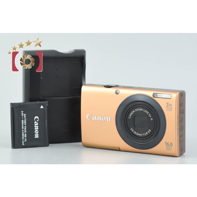キヤノン（Canon） 【中古】Canon PowerShot A3400 IS ゴールド