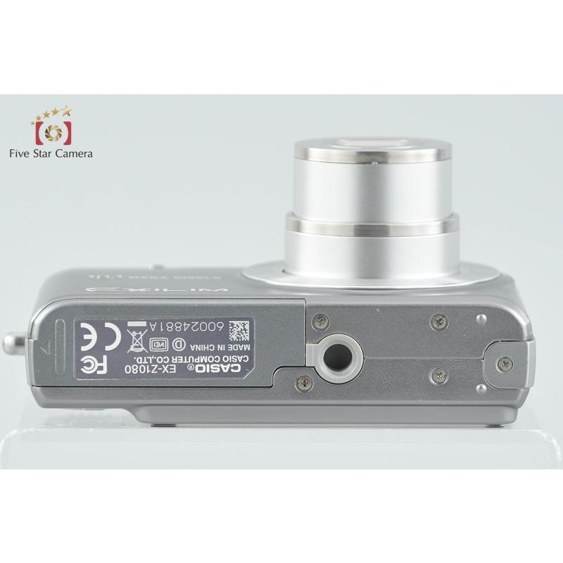 【中古】Casio カシオ EXILIM ZOOM EX-Z1080 グレー コンパクトデジタルカメラ CASIO（カシオ） 【中古】Casio EXILIM ZOOM EX-Z1080 グレー