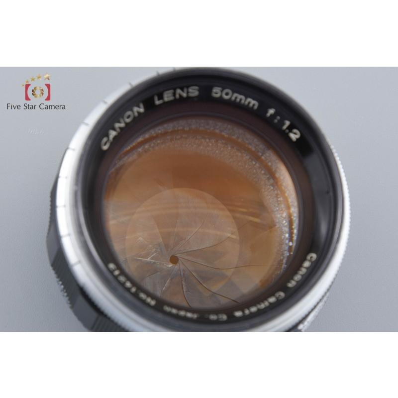 キヤノン（Canon） 【中古】Canon 50mm f/1.2 L39 ライカスクリュー