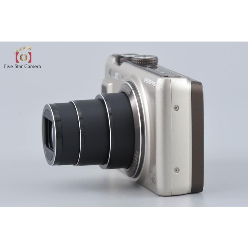 中古】OLYMPUS オリンパス STYLUS SH-21 ゴールド コンパクトデジタル 