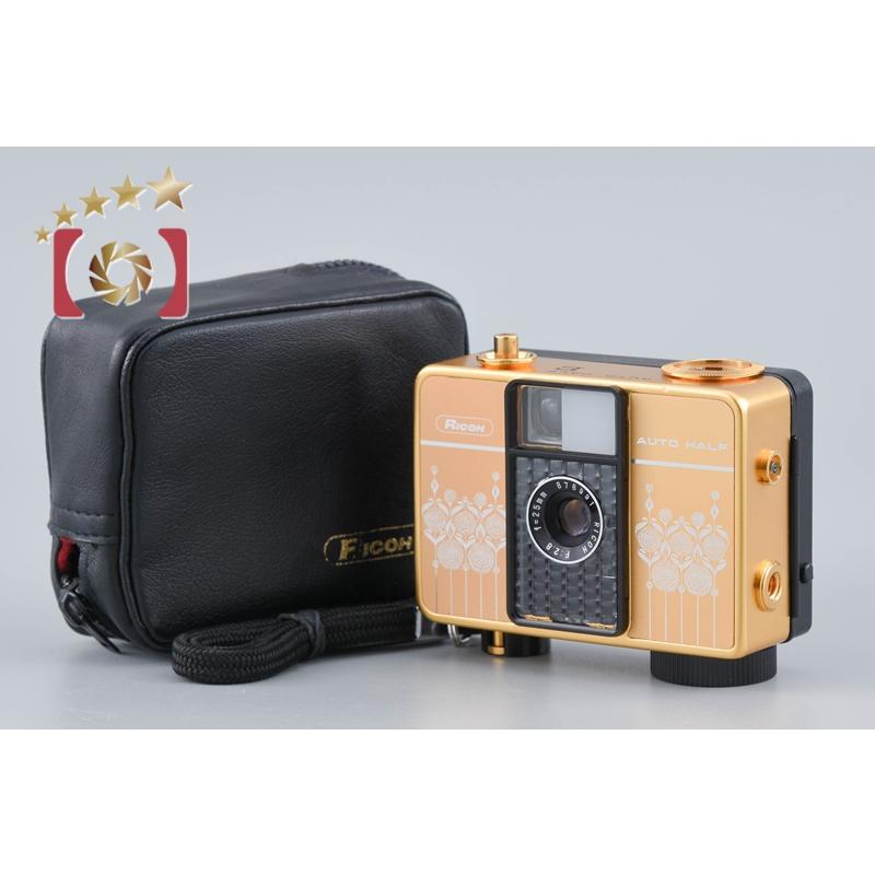 リコー（RICOH） 【中古】RICOH AUTO HALF E ゴールド コンパクト