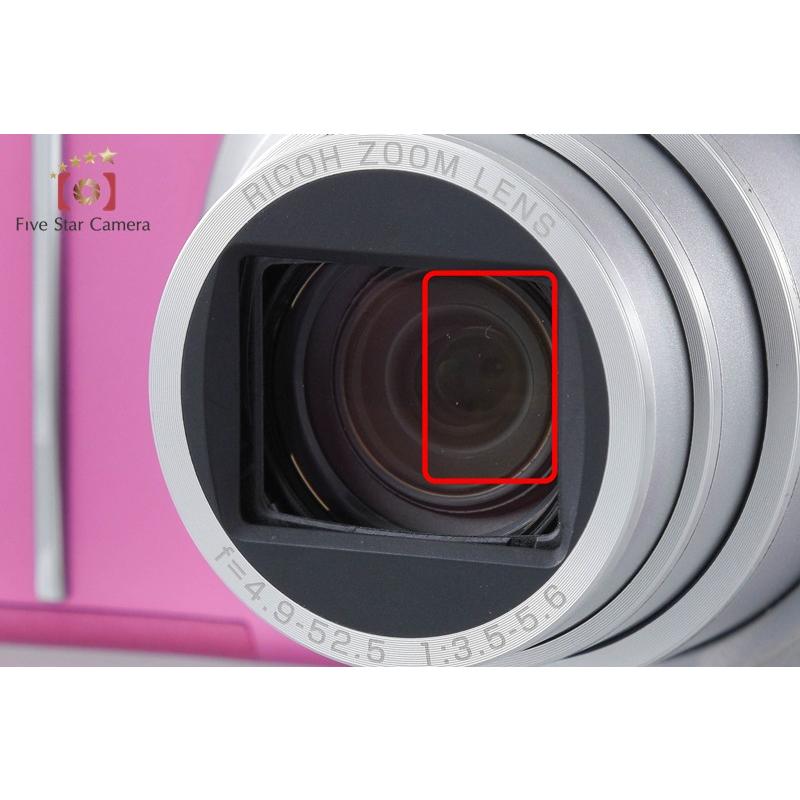 リコー（RICOH） 【中古】RICOH CX4 パープルピンク コンパクト