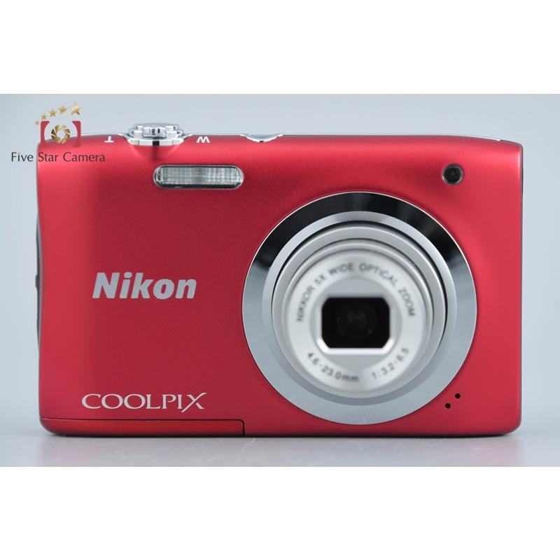 ニコン（Nikon） 【中古】Nikon COOLPIX A100 レッド コンパクト