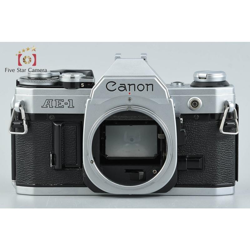 中古】Canon キヤノン AE-1 シルバー フィルム一眼レフカメラ 【公式通販】