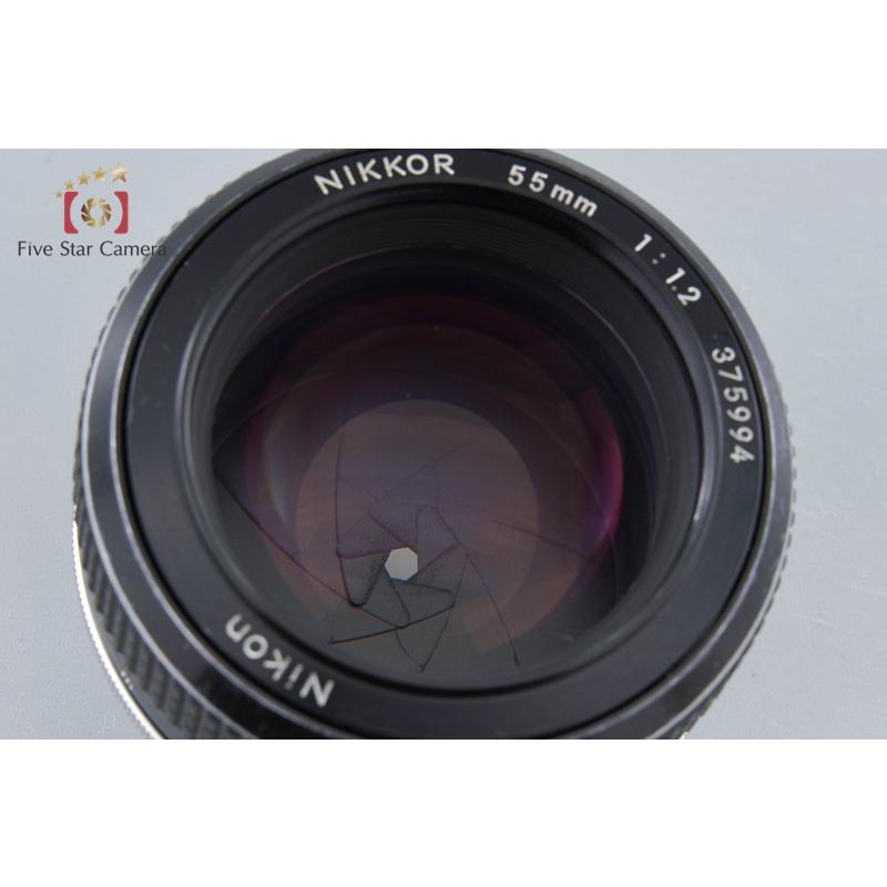 ニコン（Nikon） 【中古】Nikon New NIKKOR 55mm f/1.2 Ai改 : 中古