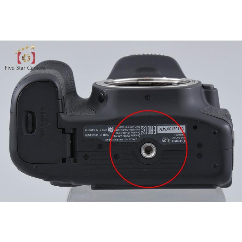 キヤノン（Canon） 【中古】Canon EOS 80D デジタル一眼レフカメラ