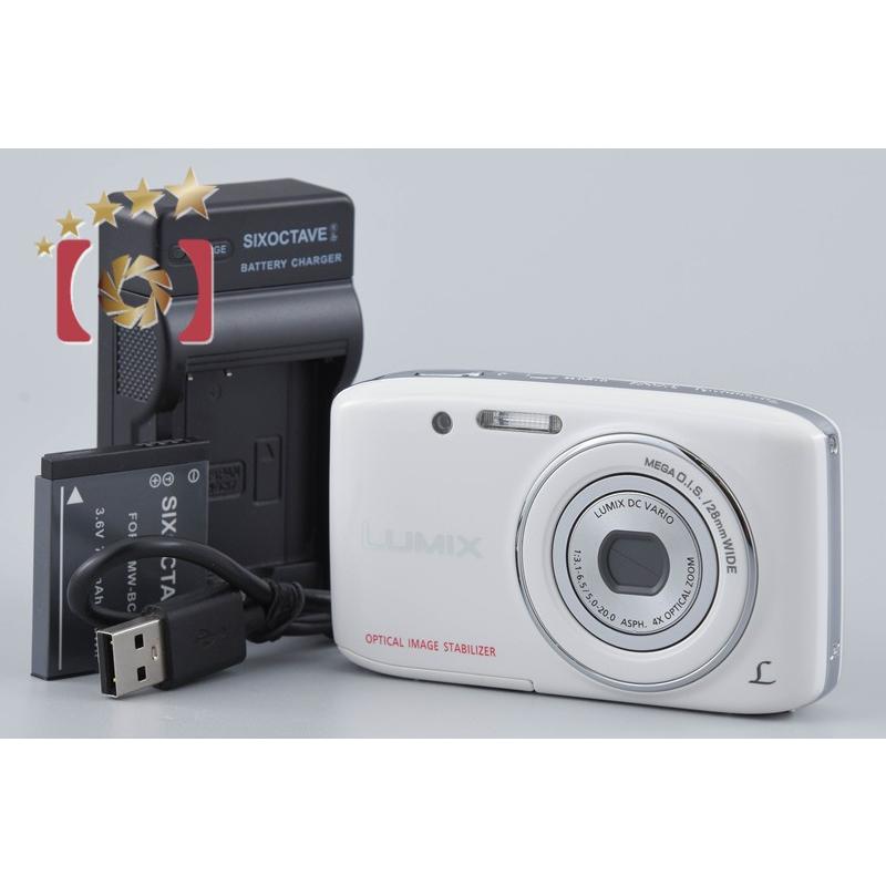 パナソニック LUMIX DMC-S2 ホワイト コンデジ カメラ 中古 Panasonic（パナソニック） 【中古】Panasonic LUMIX DMC-S2 ホワイト
