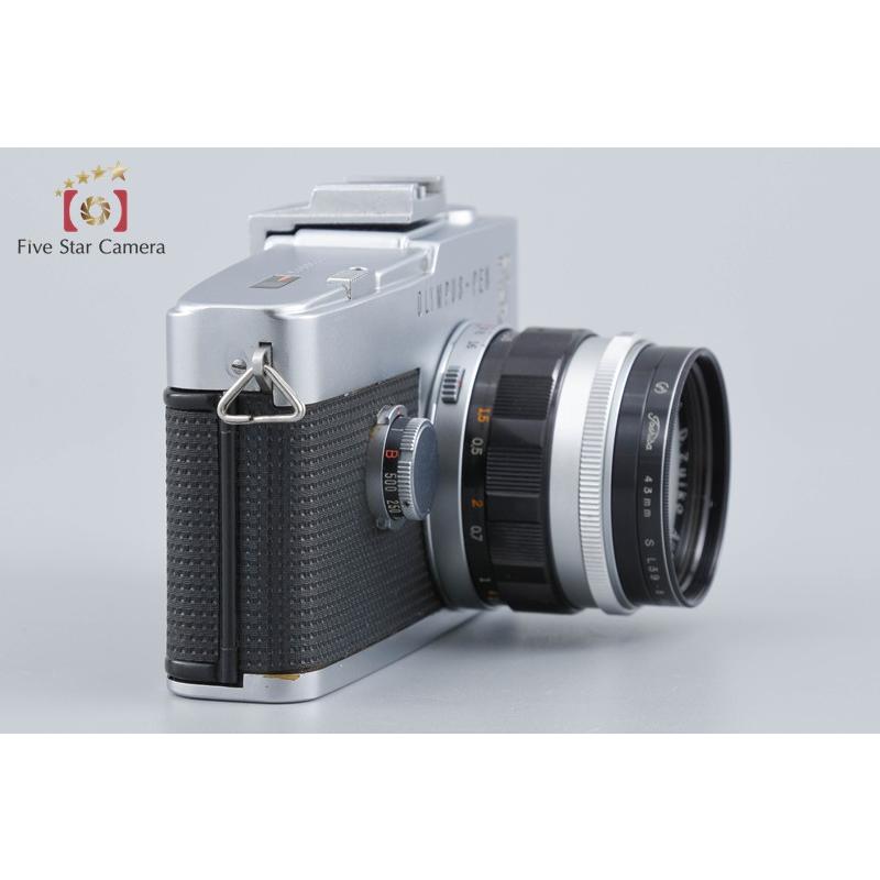 オリンパス（OLYMPUS） 【中古】OLYMPUS PEN F シルバー + D.ZUIKO 