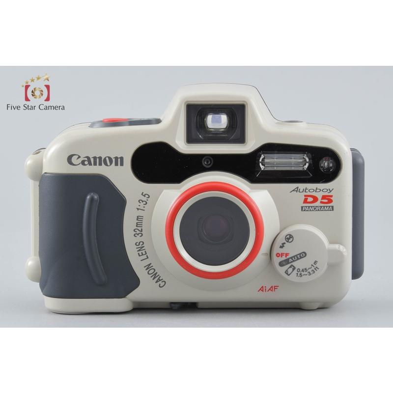 中古】Canon キヤノン Autoboy D5 パノラマ コンパクトフィルムカメラ