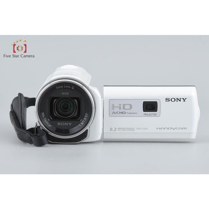 SONY（ソニー） 【中古】SONY ハンディカム HDR-PJ540 ホワイト