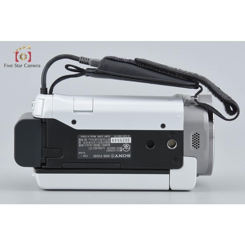 SONY ソニー　HDR-PJ540 HANDYハンディカム　ホワイト SONY（ソニー） 【中古】SONY ハンディカム HDR-PJ540 ホワイト