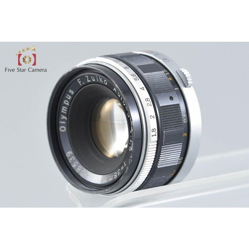 【中古】OLYMPUS オリンパス PEN F + F.ZUIKO AUTO-S 38mm f/1.8 オリンパス（OLYMPUS） 【中古】OLYMPUS PEN F + F.ZUIKO AUTO-S 38mm