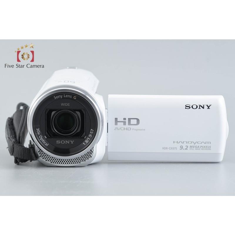 SONY（ソニー） 【中古】SONY ハンディカム HDR-CX675 ホワイト