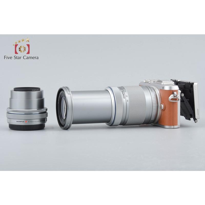 【中古】OLYMPUS オリンパス PEN E-PL8 EZ ダブルズームキット ホワイト シャッター回数僅少 オリンパス（OLYMPUS） 【中古】OLYMPUS PEN E-PL8 EZ ダブルズーム