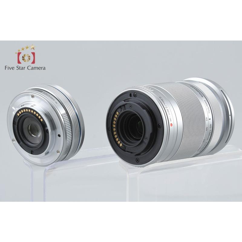 【中古】OLYMPUS オリンパス PEN E-PL8 EZ ダブルズームキット シルバー シャッター回数僅少 オリンパス（OLYMPUS） 【中古】OLYMPUS PEN E-PL8 EZ ダブルズーム